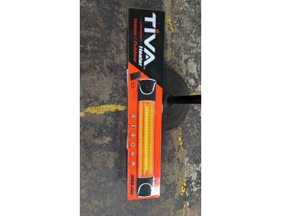 Heaters, 2x Tiva indoor/outdoor heater with stand ...