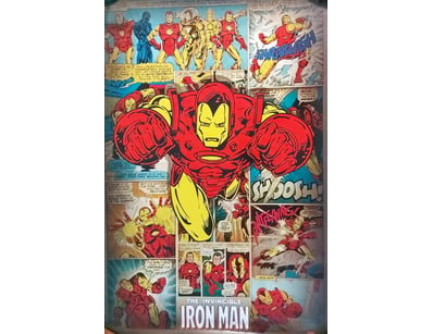 3X POSTER THE INVINCIBLE  IRON MAN

488526+228


