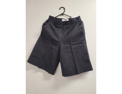 MSGM MILANO BLACK PLEATED SHORTS

Designer Black...