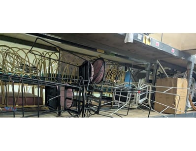 Bulk lot of outdoor/garden furniture frames and co...