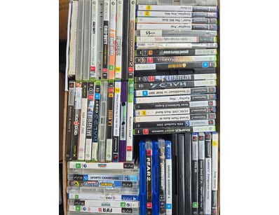 Extensive video game collection comprising multipl...