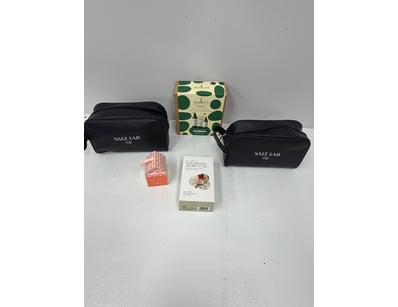 Curated beauty and skincare collection featuring p...