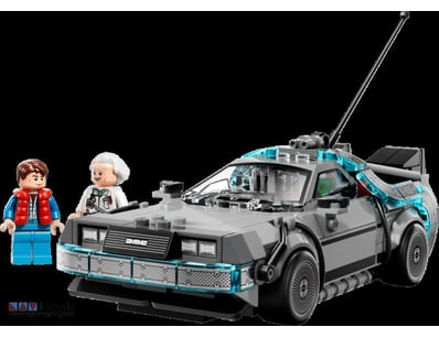 Speed Champions Time Machine from Back to the Futu...