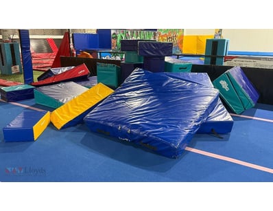 <b>Assorted Commercial Foam Mats, Wedges and Train...