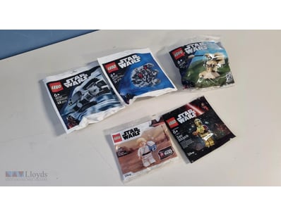 LEGO STAR WARS POLYBAG COLLECTION - FIVE MINIFIGUR...