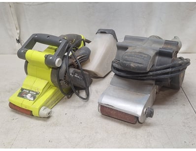 Belt Sander Bundle, Includes 1 x Ryobi Sander, 1 x...