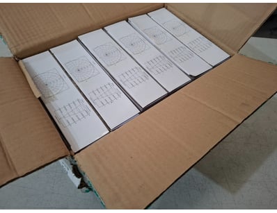 RRP $539.70 BULK LOT - 6 x Conceal white cabinet l...