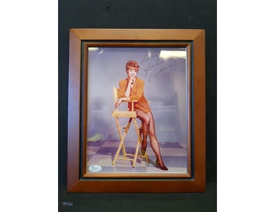 AUTOGRAPHED PHOTOGRAPH OF JULIET PROWSE.

Item Siz...
