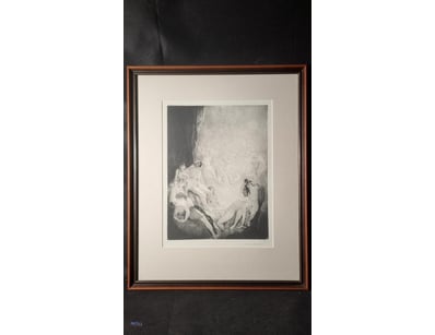 NORMAN LINDSAY

Facsimile Etching

Title: Virginit...