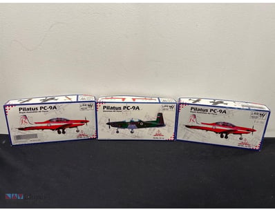 L&M RESIN KITS PILATUS PC-9A AIRCRAFT MODEL KITS C...