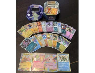 Assorted Bulk Pokémon Cards Including Holos, Mega ...