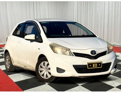 <b>2013 Toyota Yaris NCP130R YR - White - 263,667k...