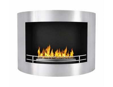 Bioethanol Fireplace – The Bio Flame PRIVE Fixed W...