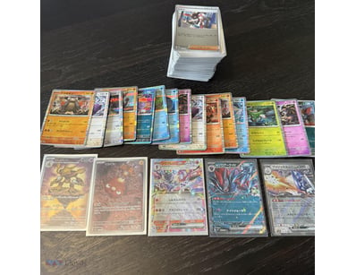 ASSORTED BULK JAPANESE POKÉMON CARDS INCLUDING HOL...