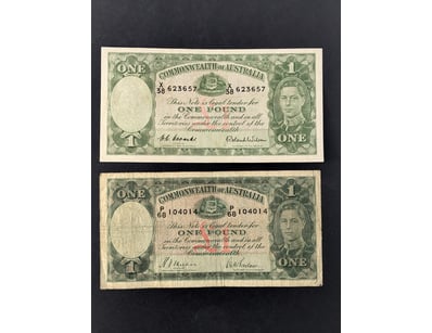 UNRESERVED Banknotes & Coins (A996) - Lot 1143