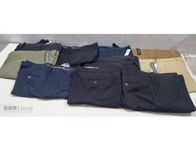 Bulk lot of Benchmark brand chinos and casual trou...