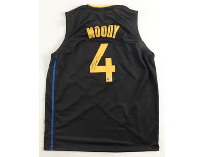MOSES MOODY SIGNED GOLDEN STATE JERSEY 

A Golden ...