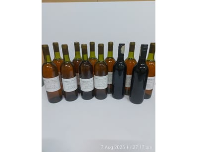 ASSORTED WINE QUATITY X12
Chardonnay Semillion, 75...