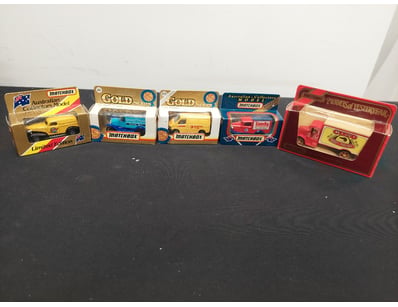 VINTAGE MATCHBOX DIECAST MODEL COLLECTION - AUSTRA...