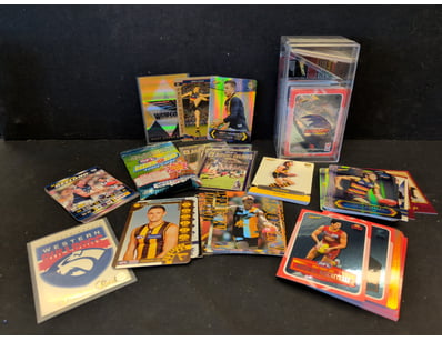 ASSORTED AFL COLLECTOR CARDS

Condition: Good - ...