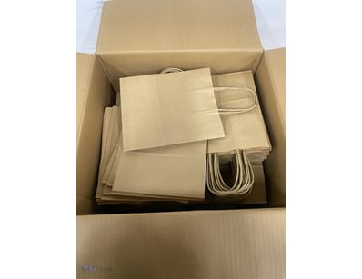 Box of party paper bags. 

Sold as lot. Must tak...
