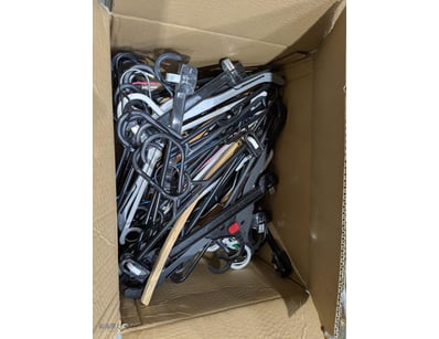 Assorted Coat Hangers, plastic, Qty to box 

Sold ...