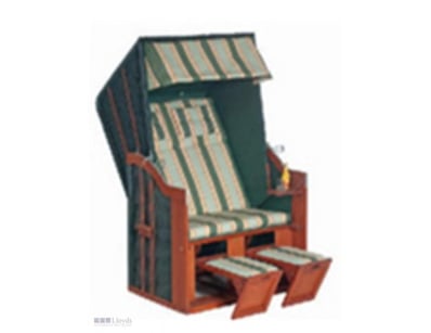 3/4 Reclining Model, Two Seater Bench, Plastic Wic...