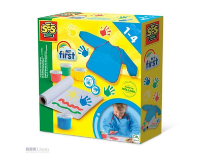 RRP $42.95 My First - Fingerpaint Set With Apron 
...