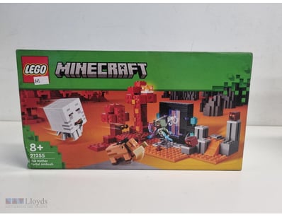 LEGO MINECRAFT THE NETHER PORTAL AMBUSH SET 21255
...