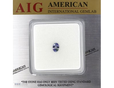 0.78CT NATURAL TANZANITE     

Oval Faceted Cut, V...