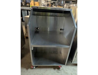 Woodson mobile stainless steel food service equipm...