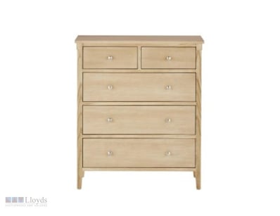 RRP $2,798 Solid timber chest of drawers featuring...