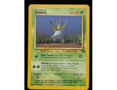 ODDISH POKÉMON TRADING CARD - BASE SET #32/64

5...