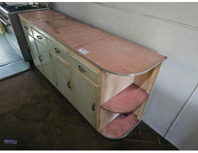 Vintage 1950's style Kitchen Cabinet/Sideboard, Ag...