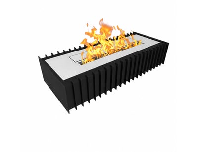 Bioethanol Fireplace – Contemporary Black 63.5cm G...