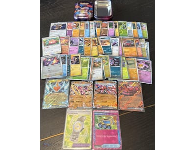 50 FOIL POKEMON CARDS INCLUDING FULL ART & EX



S...