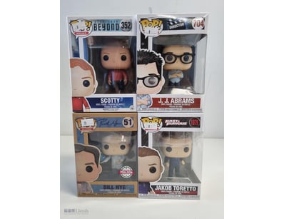 FUNKO POP VINYL FIGURE COLLECTION - STAR TREK BEYO...