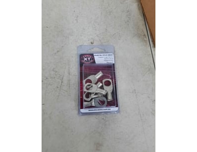 Box of single packet copper lugs.

