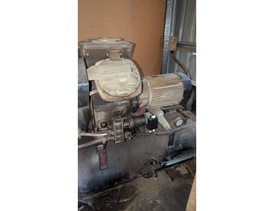 Atlas Copco Airlet LE9 air compressor unit mounted...