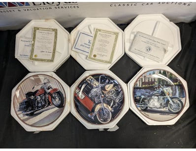 FRANKLIN MINT HARLEY-DAVIDSON HERITAGE COLLECTOR P...