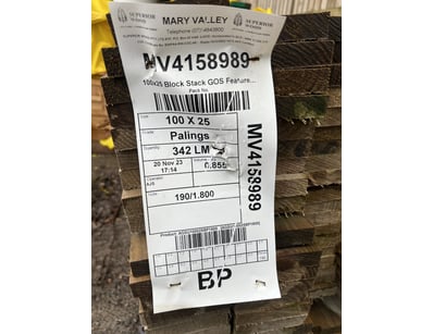 Long Treated Pine GOS Feature 100 x 25mm

Profil...