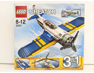 LEGO Creator 3-in-1 set 31011 featuring a buildabl...