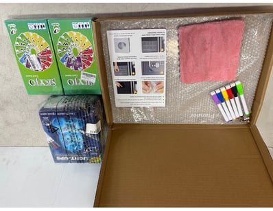 Assorted Lot Including Skyjo Card Game, Weekly Pla...