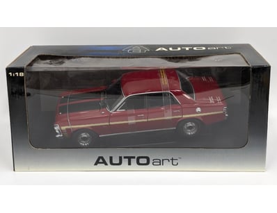 FORD XW FALCON GTHO PHASE 2 CANDY APPLE RED MODEL ...