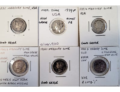 Banknotes & Coins (A982) - Lot 3550