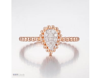 14CT ROSE GOLD DIAMOND CLUSTER RING      

Featuri...