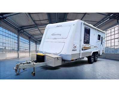 <b>2011 Jayco Sterling Caravan - White - Dual Axle...
