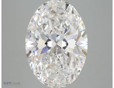 5.58 CARAT OVAL SHAPE DIAMOND F/VVS2     

 Igi Ce...