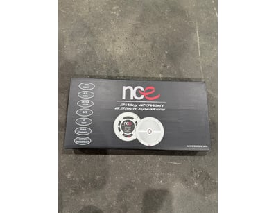 Bulk lot of NCE 2-Way 120W 6.5-inch marine speaker...