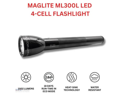 Maglite 4D Cell Led Ml300L - New. Are You Looking ...